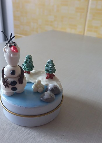 Renkli Karakter Figürlü Dekoratif Obje mum - Görsel 2