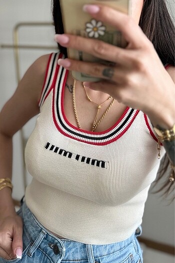 s Beden Miu miu crop bek rengi