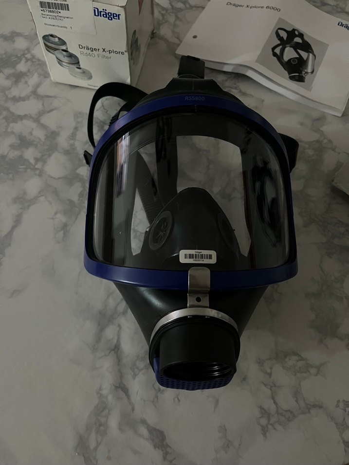 Dräger X-plore 6300 Tam Yüz Maskesi - Görsel 2