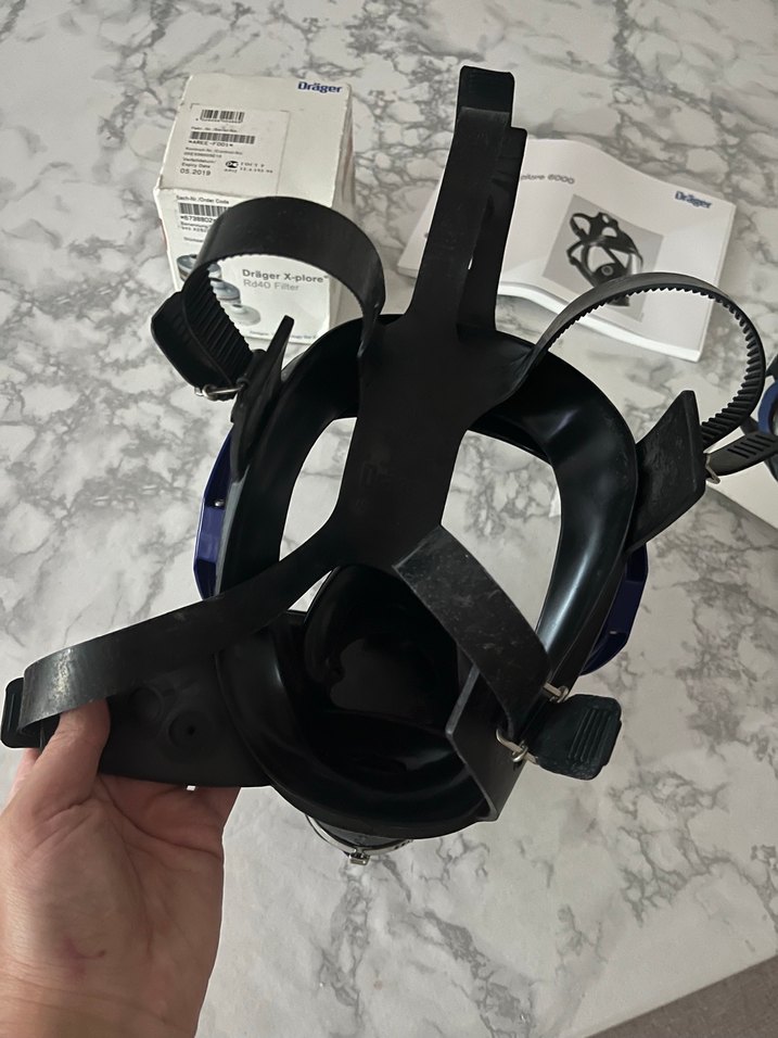 Dräger X-plore 6300 Tam Yüz Maskesi - Görsel 4