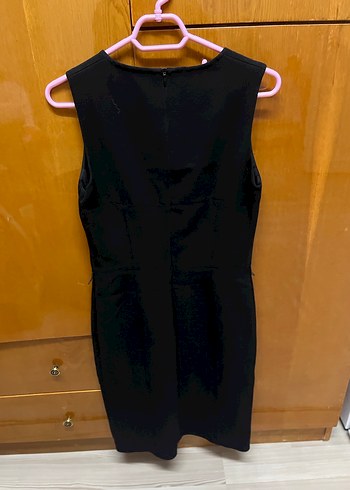 Siyah Kolsuz Elbise - Görsel 3