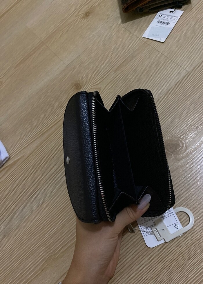 Siyah deri cüzdan - Görsel 3