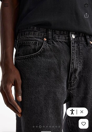 44 Beden Pull&bear jean