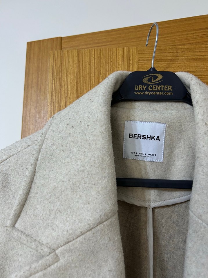 Bershka bej kaban - Görsel 3