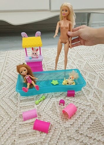  Beden Renk Enchantimal ve hayvanları Barbie