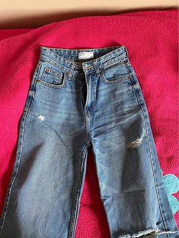 bershka wide leg jean