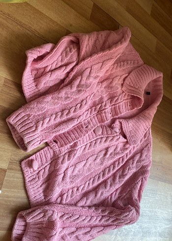 Pembe Örgü Hırka