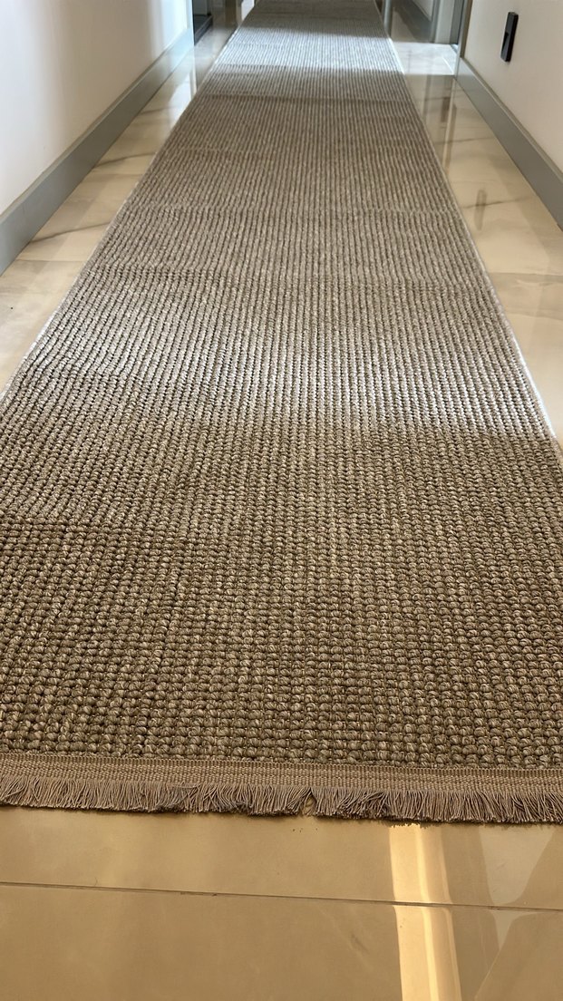 Gri Modern Bukle Halı - Görsel 2