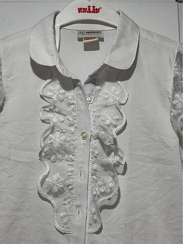 6 Yaş Beden Kız çocuğu Elbise ve gömlek 2 si birlikte 220 tl