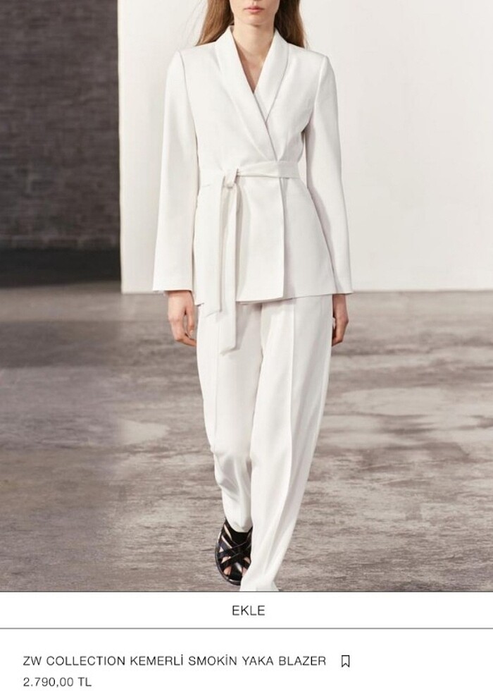 Zara Blazer takım  - Görsel 2