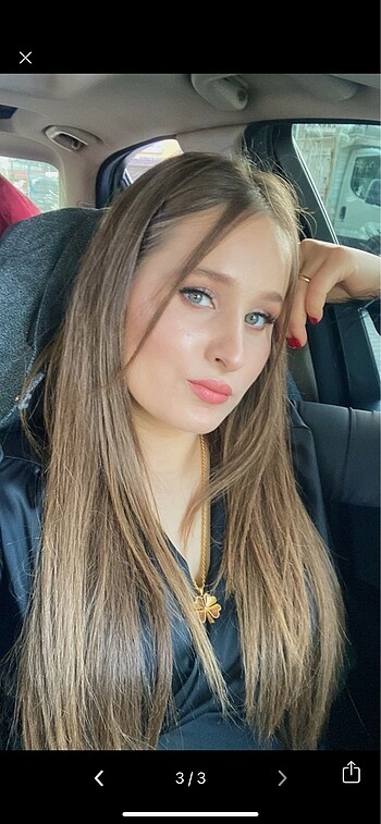 40 Beden Siyah saten midi elbise