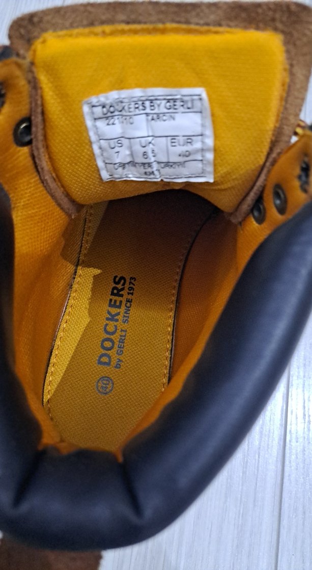 Bej Süet Bağcıklı Erkek Dolgu Topuk Bot - Görsel 5