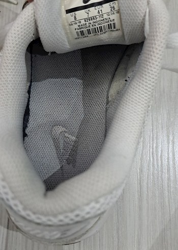 Erkek Beyaz Bağcıklı Spor Ayakkabı Orjinal - Görsel 2