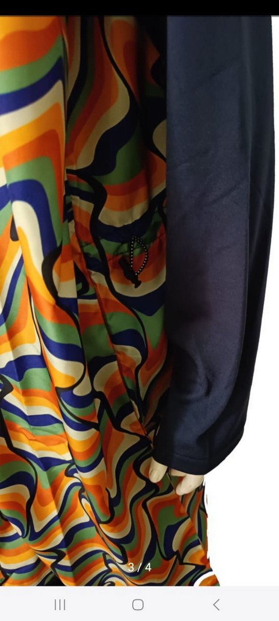 Uzun Kollu tesettür mayo haşema 3 xl / 46 beden - Görsel 3