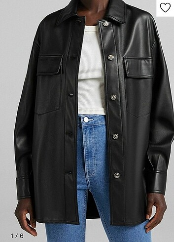 Bershka Bershka Suni Deri Ceket