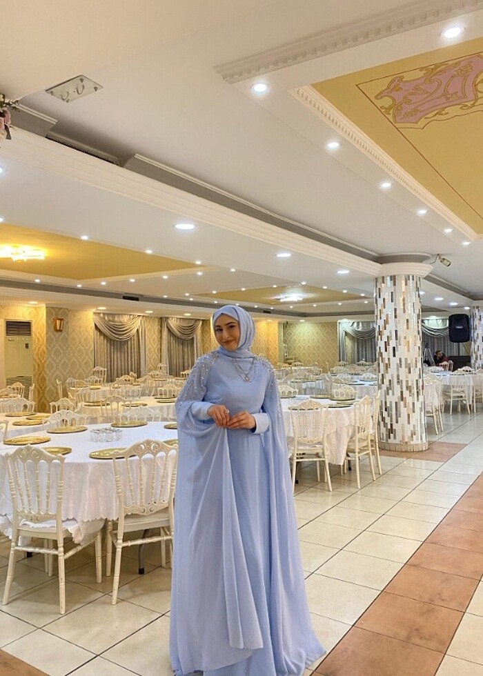 Elsa modelimiz bebek mavisi - Görsel 2