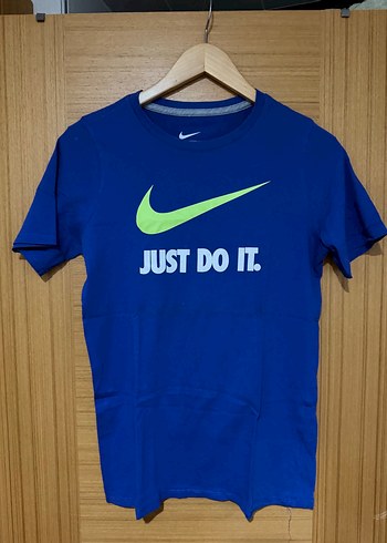 Nike Mavi Spor Tisort