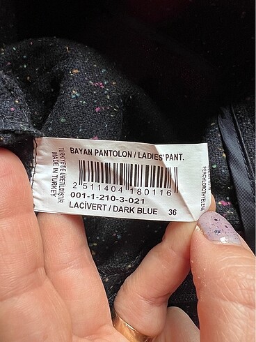 36 beden Cigarette kalıp pantolon - Görsel 4