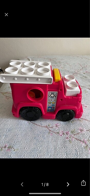Fisher Price ilk itfaiye aracım
