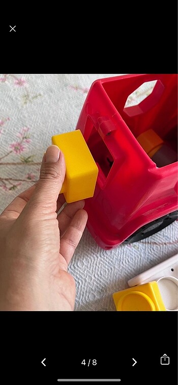 Beden Renk Fisher Price ilk itfaiye aracım