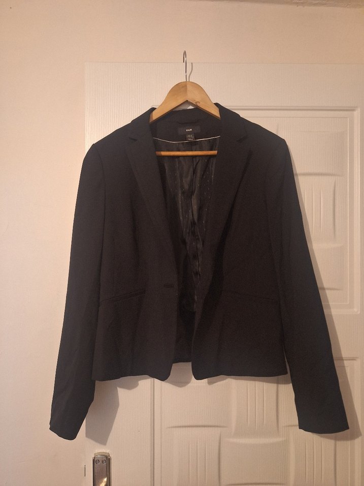 H&M Siyah Kadın Blazeri - Görsel 2