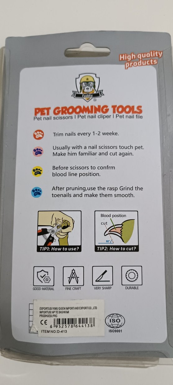 Kedi ve Köpek Tırnak Makası ve Törpüsü - Görsel 2