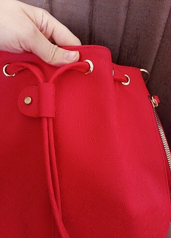  Beden kırmızı Renk Vakko çanta 