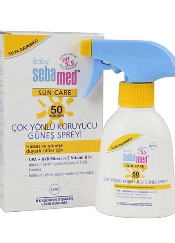 Sebamed Bebek Güneş spreyi 200 ml