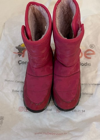 Kız Çocuk Pembe Lastik Botlar - Görsel 7