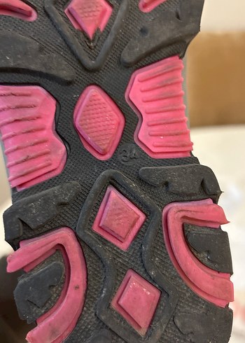 Kız Çocuk Pembe Lastik Botlar - Görsel 6