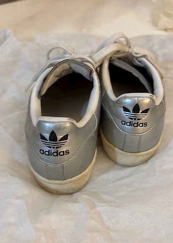 Gri Adidas Kadın Spor Ayakkabı - Görsel 3