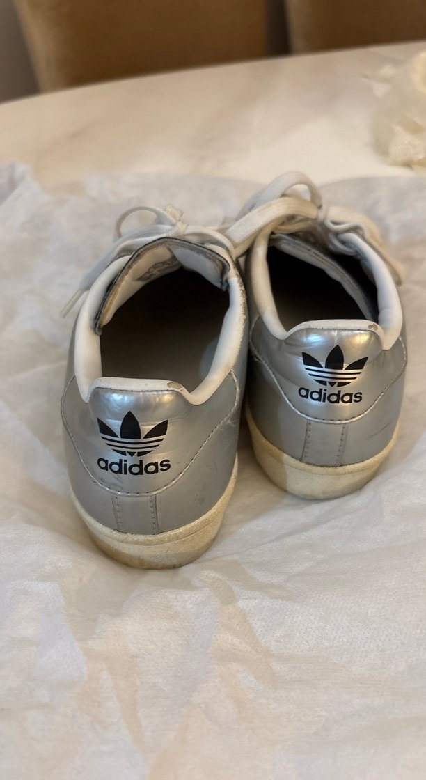 Gri Adidas Kadın Spor Ayakkabı - Görsel 3