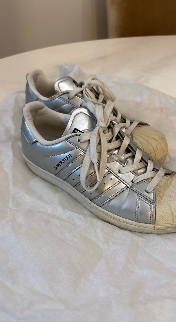 Gri Adidas Kadın Spor Ayakkabı - Görsel 2