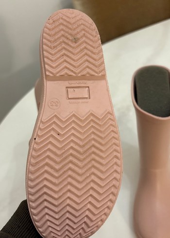 Kız Çocuk Pembe Lastik Botlar - Görsel 5