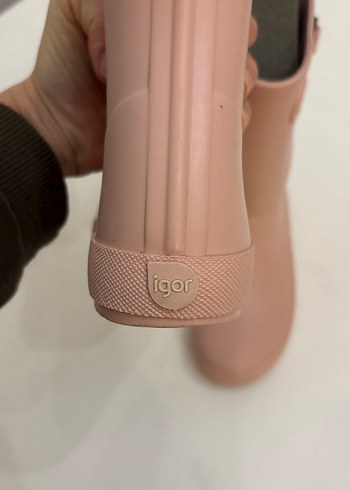 Kız Çocuk Pembe Lastik Botlar - Görsel 6