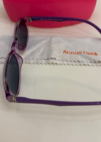 Parlak Mor kız çocuk Gözlüğü - Atasun Optik - Görsel 3