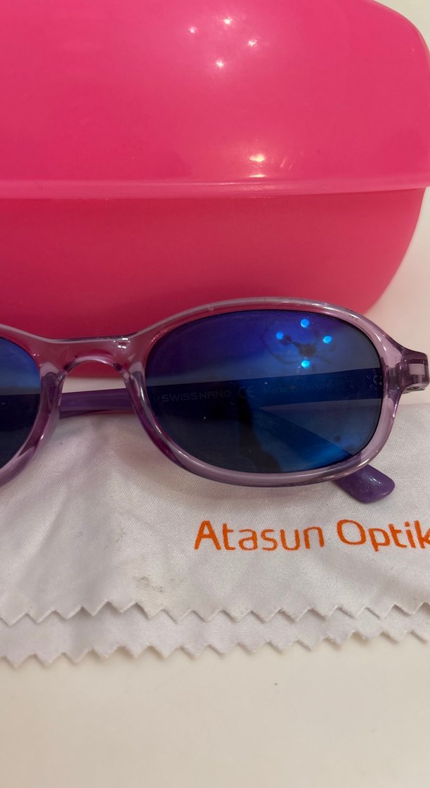 Parlak Mor kız çocuk Gözlüğü - Atasun Optik - Görsel 2