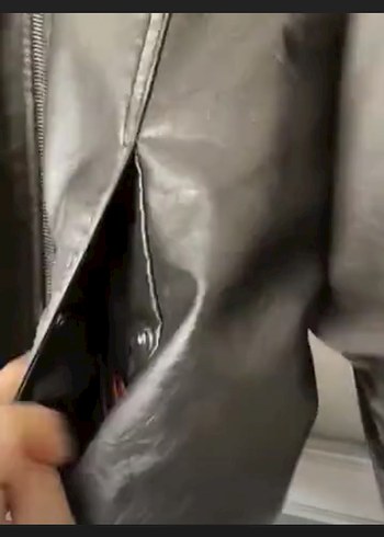 Bershka Erkek bershka Deri Ceket mont - Görsel 5