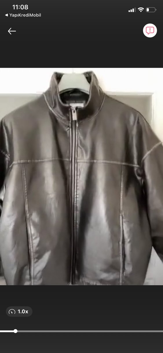 Bershka Erkek bershka Deri Ceket mont - Görsel 3