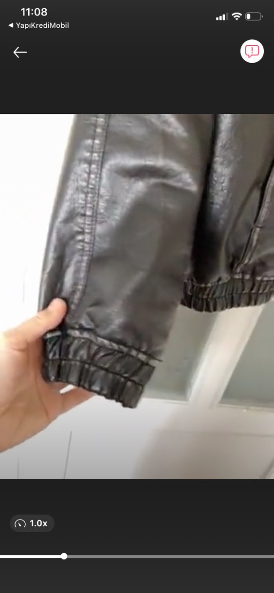 Bershka Erkek bershka Deri Ceket mont - Görsel 4