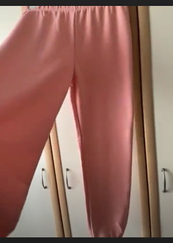 Pudra Rahat Kesim Kadın Eşofman Altı - Görsel 2