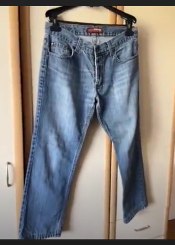 Mavi kot  Pantolon mavi jean pantolon - Görsel 2