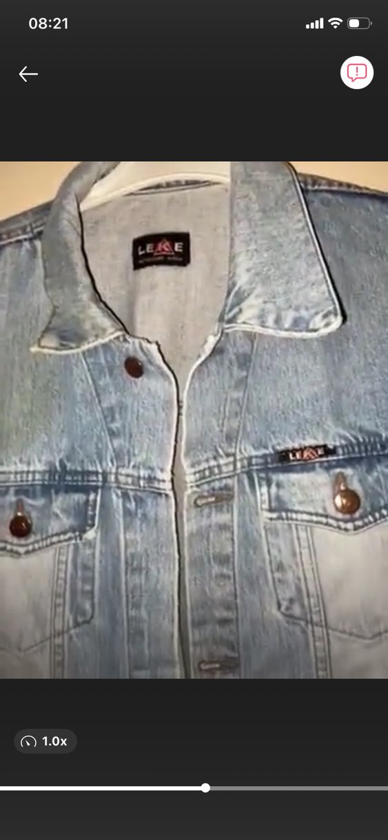 Mavi jean Denim Ceket mont - Görsel 3