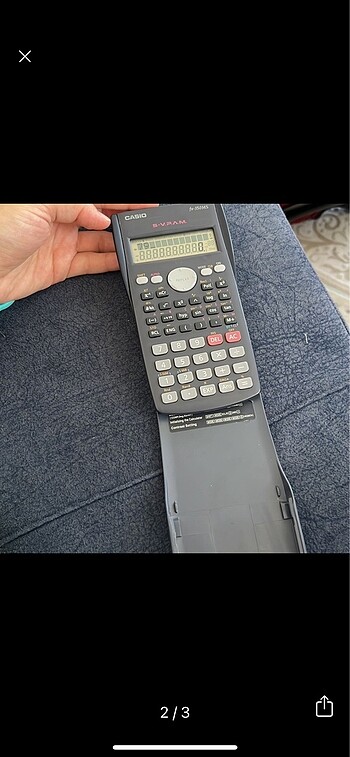 Casio hesap makinası