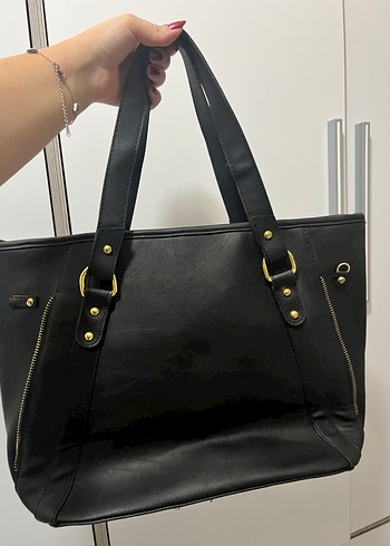 Michael Kors Michael Kors Siyah Deri İş Kadın Çantası