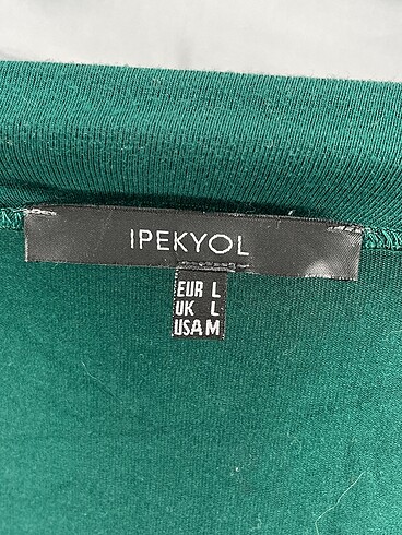 l Beden yeşil Renk ipekyol Bluz %70 İndirimli.