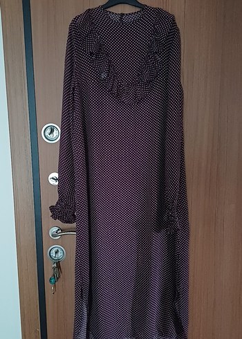 42 Beden bordo Renk Elbise & Tunik