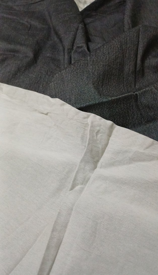 Gri Kadın Kot Kumaş Likralı - Görsel 2