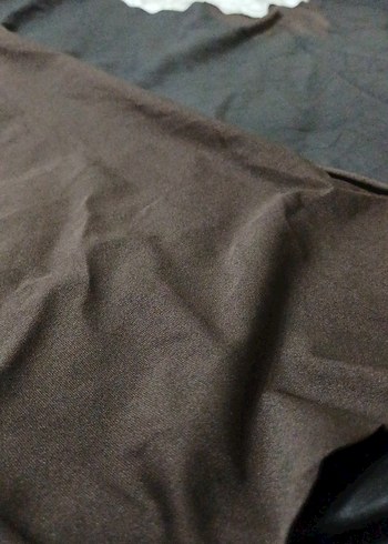 Kahverengi Likralı Kumaş - Görsel 3