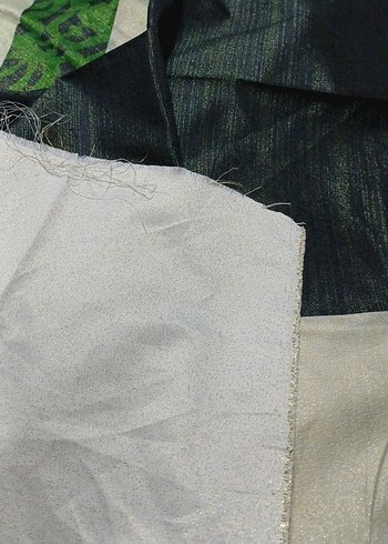 Simli Desenli Kumaş - Görsel 7